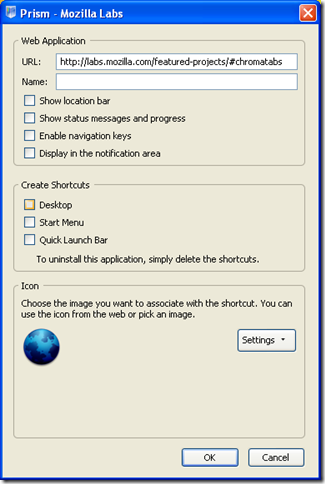 Firefox Through a Prism